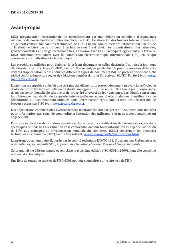 ISO 6301-1:2017 ISO 6301-1:2017 - Transmissions pneumatiques -- Lubrificateurs pour air comprimé - Page 4 preview