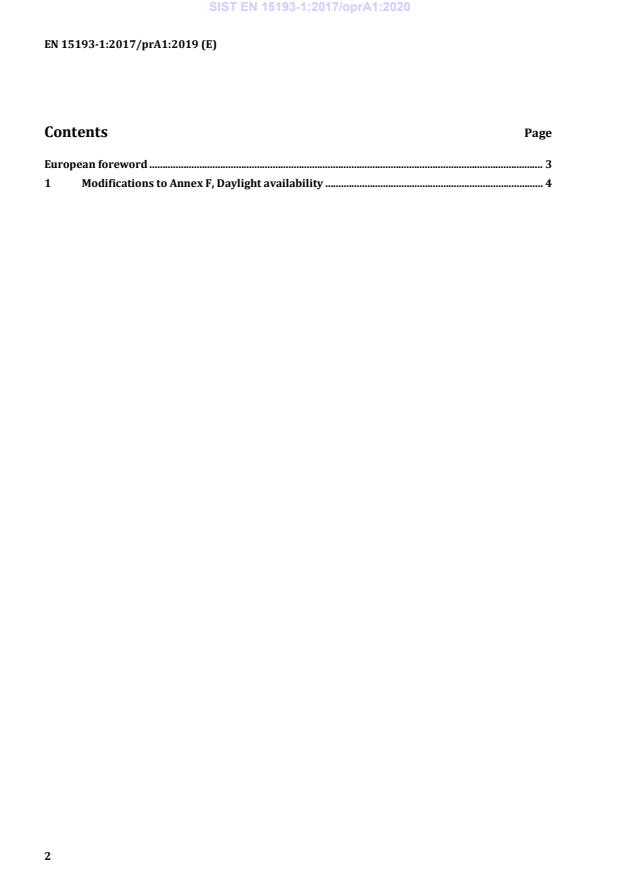 EN 15193-1:2017/prA1 EN 15193-1:2017/oprA1:2020 - Page 4 preview