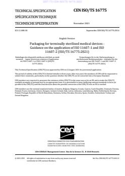 CEN ISO/TS 16775:2021 TS CEN ISO/TS 16775:2022 - Page 3 preview