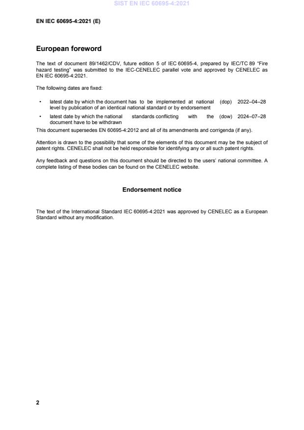 EN IEC 60695-4:2021 EN IEC 60695-4:2021 - Page 4 preview