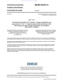 SIST EN IEC 61215-1-3:2021 - Page 3 preview