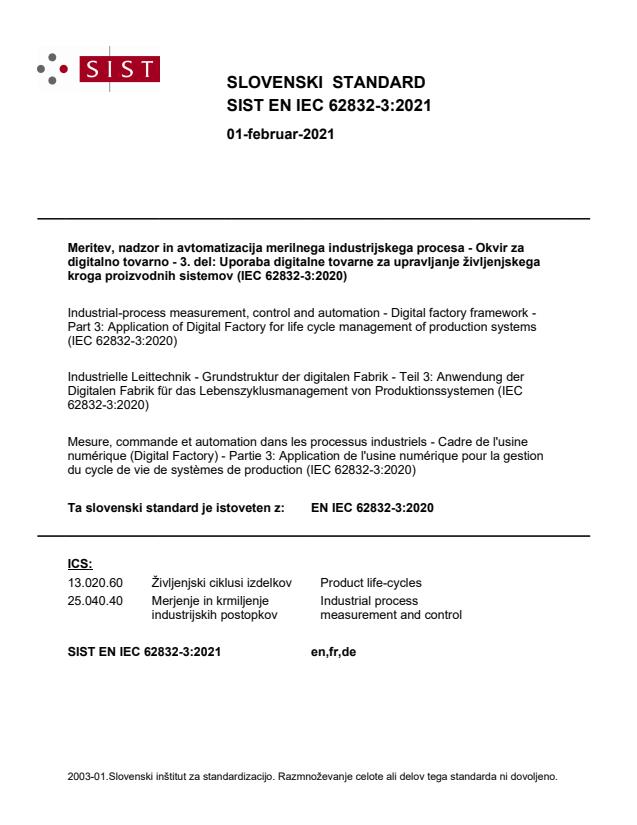 EN IEC 62832-3:2021 - BARVE