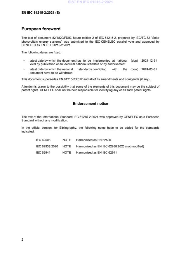 EN IEC 61215-2:2021 EN IEC 61215-2:2021 - BARVE - Page 4 preview