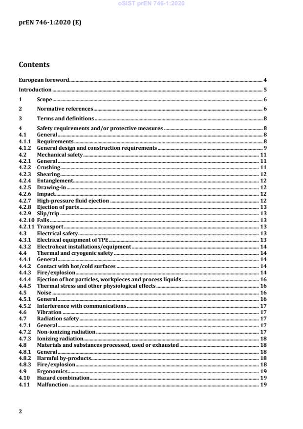 oSIST prEN 746-1:2020 oSIST prEN 746-1:2020 - Page 4 preview
