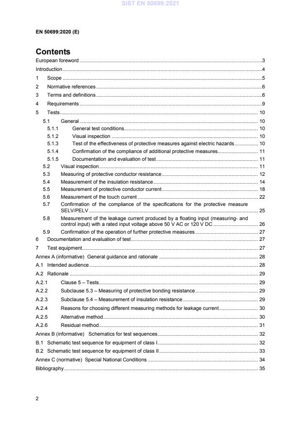 EN 50699:2020 EN 50699:2021 - Page 4 preview