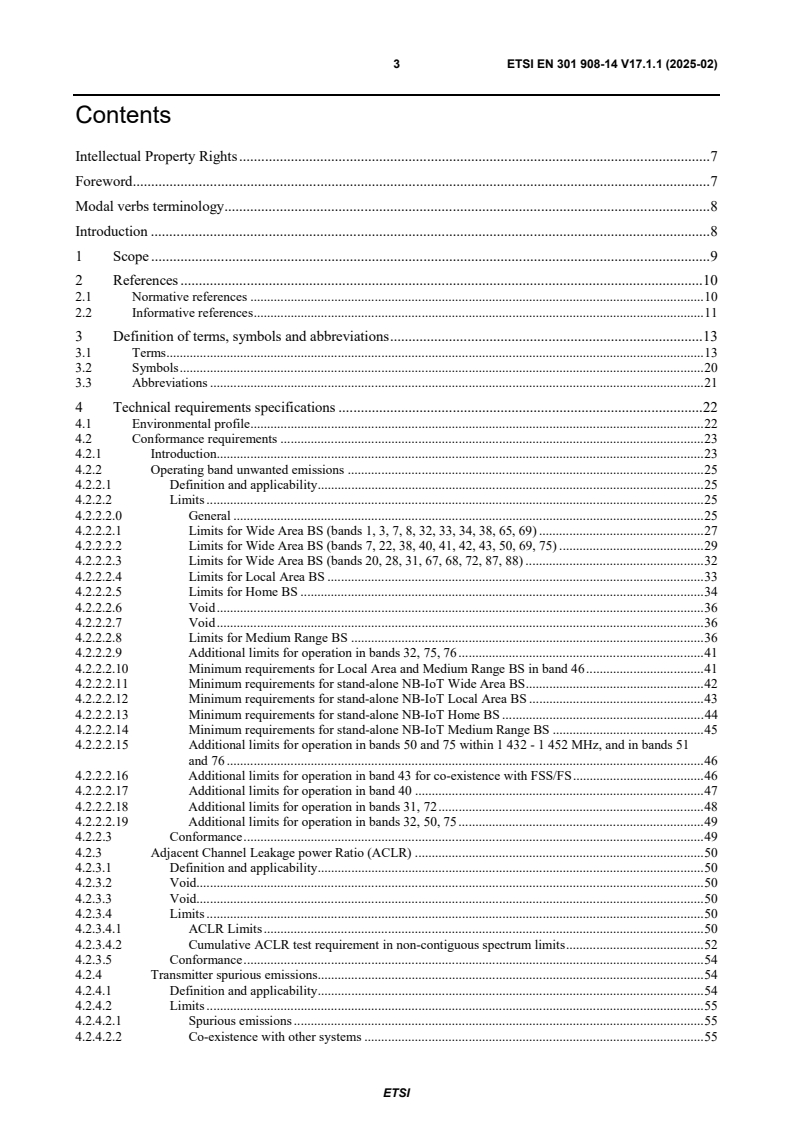 ETSI EN 301 908-14 V17.1.1 (2025-02) - <empty>