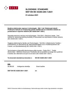 EN IEC 63203-204-1:2021 - BARVE - Page 1 preview