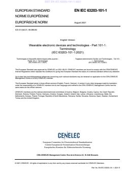 EN IEC 63203-101-1:2021 - Page 3 preview