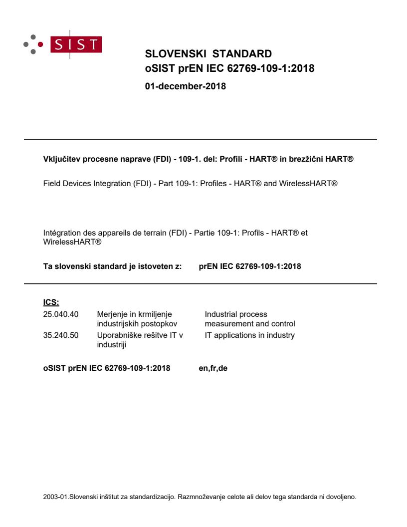prEN IEC 62769-109-1:2018
