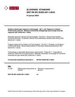 EN IEC 63203-401-1:2024 - BARVE - Page 1 preview