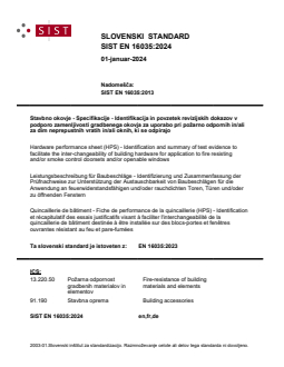 SIST EN 16035:2024 SIST EN 16035:2024 - Page 1 preview