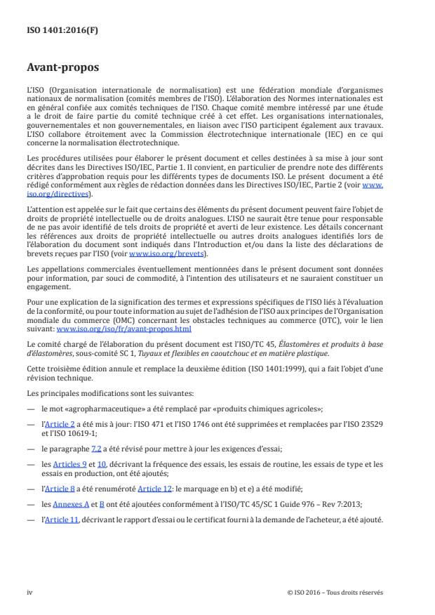 ISO 1401:2016 ISO 1401:2016 - Tuyaux en caoutchouc pour pulvérisation agricole - Page 4 preview