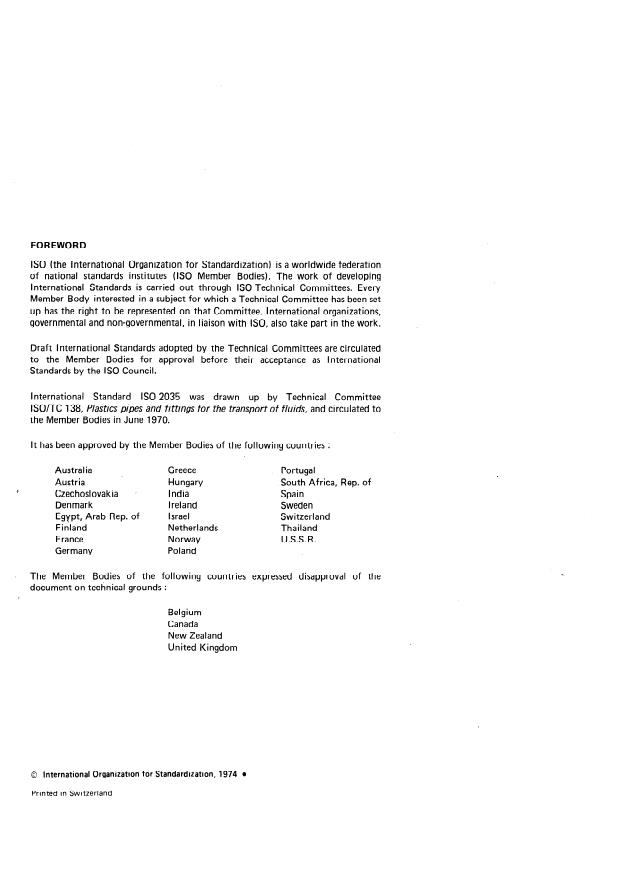 ISO 2035:1974 - Unplasticized polyvinyl chloride (PVC) moulded