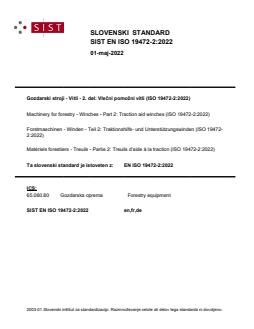 EN ISO 19472-2:2022 - BARVE - Page 1 preview