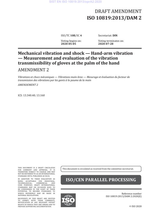 EN ISO 10819:2013/oprA2:2020 - BARVE na PDF-str 11