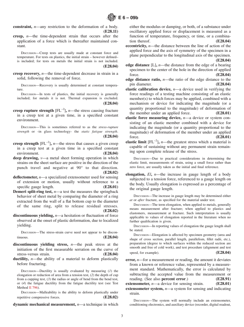 ASTM E6-09a - Standard Terminology Relating to  Methods of Mechanical Testing