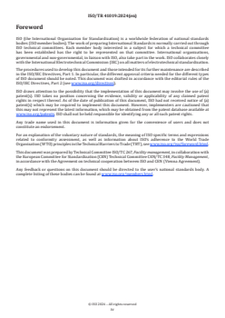 ISO/TR 41019:2024 - Facility management’s role in sustainability, resilience and adaptability
Released:22. 06. 2024 - Page 4 preview