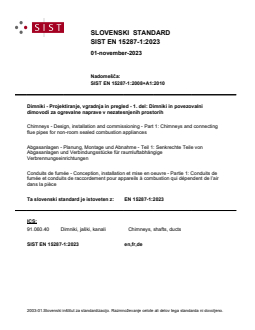 EN 15287-1:2023 EN 15287-1:2023 - Page 1 preview