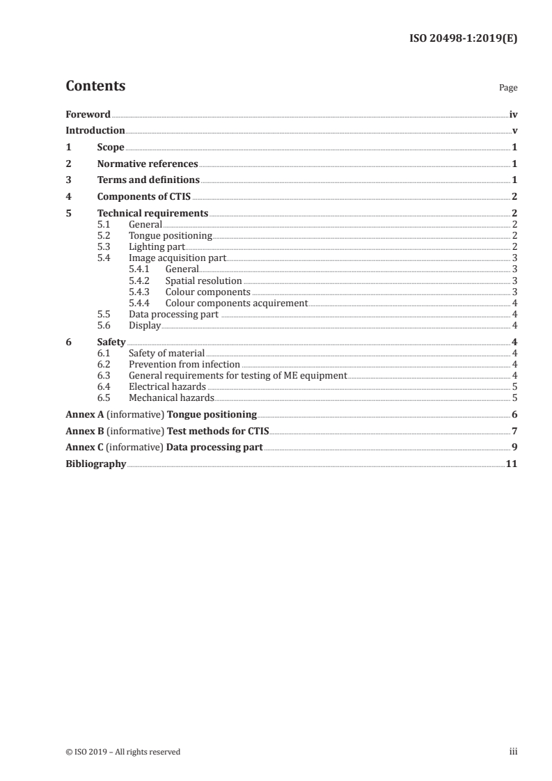 ISO 20498-1:2019 - Traditional Chinese medicine — Computerized tongue image analysis system — Part 1: General requirements
Released:5/31/2019