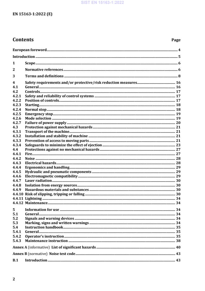 EN 15163-1:2022 EN 15163-1:2022 - Page 4 preview