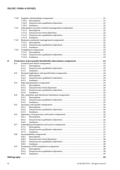 ISO/IEC 19086-4:2019 - Cloud computing — Service level agreement (SLA) framework — Part 4: Components of security and of protection of PII
Released:1/29/2019 - Page 4 preview