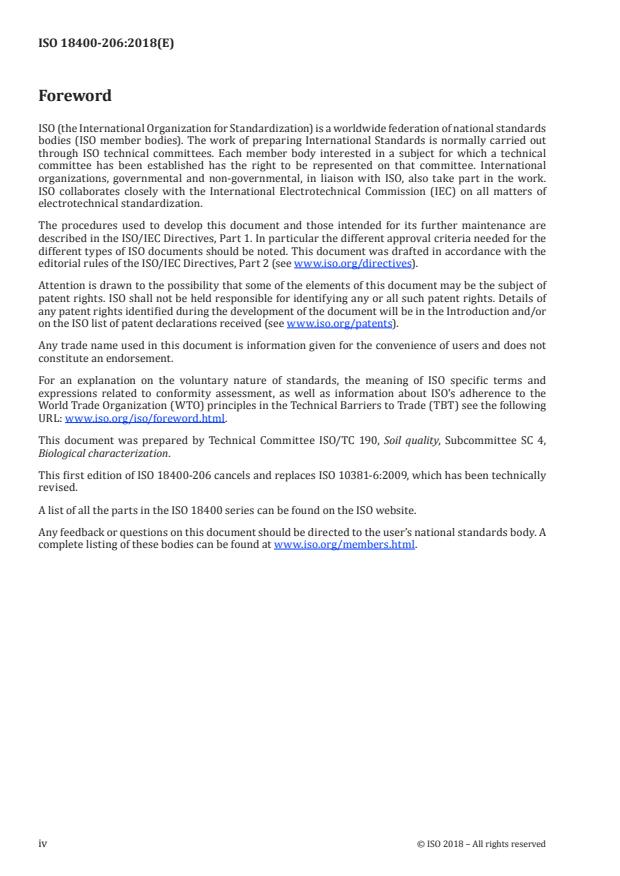ISO 18400-206:2018 ISO 18400-206:2018 - Soil quality -- Sampling - Page 4 preview