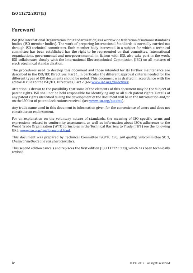 ISO 11272:2017 ISO 11272:2017 - Soil quality -- Determination of dry bulk density - Page 4 preview