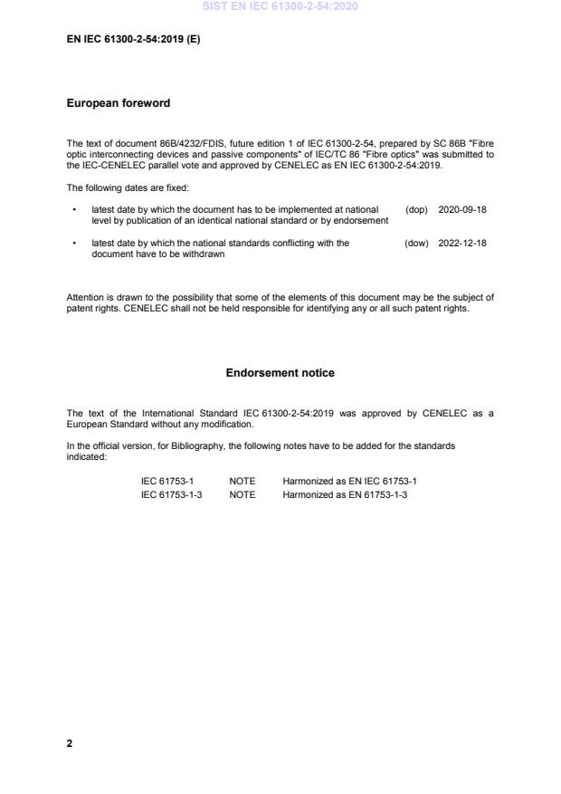 EN IEC 61300-2-54:2019 EN IEC 61300-2-54:2020 - Page 4 preview