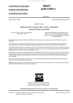 oSIST prEN 12004-1:2020 - Page 3 preview