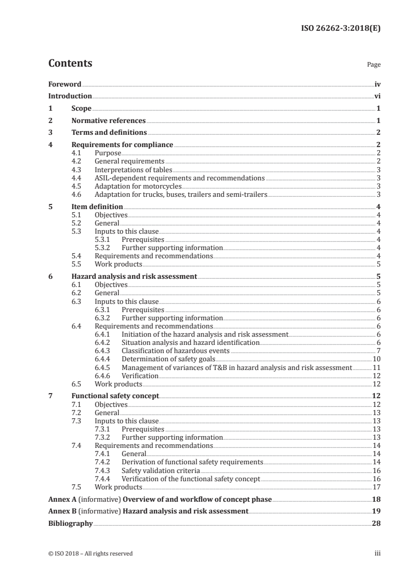 ISO 26262-3:2018 - Road vehicles — Functional safety — Part 3: Concept phase
Released:12/17/2018