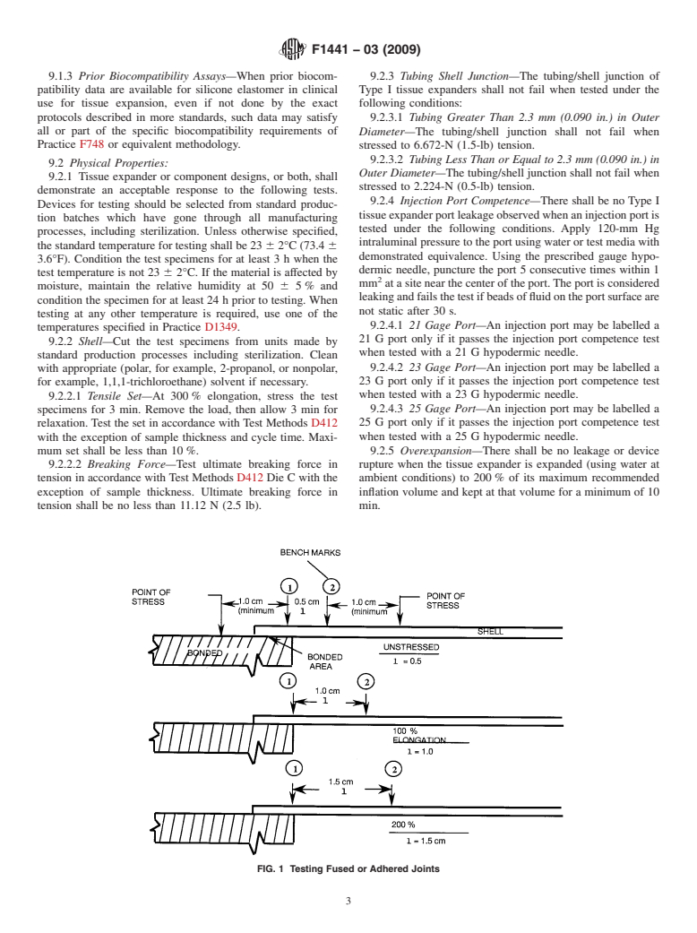 ASTM F1441-03(2009) - Standard Specification for Soft-Tissue Expander Devices