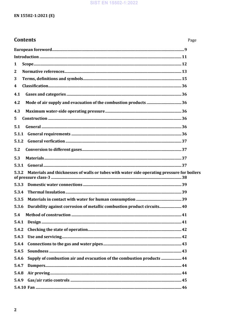 EN 15502-1:2021 EN 15502-1:2022 - BARVE - Page 4 preview