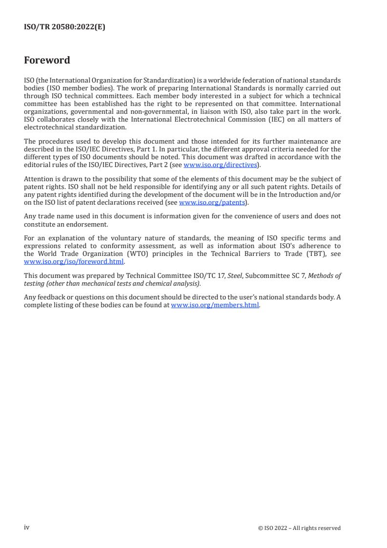 ISO/TR 20580:2022 ISO/TR 20580:2022 - Preparation of metallographic specimens
Released:1. 07. 2022 - Page 4 preview