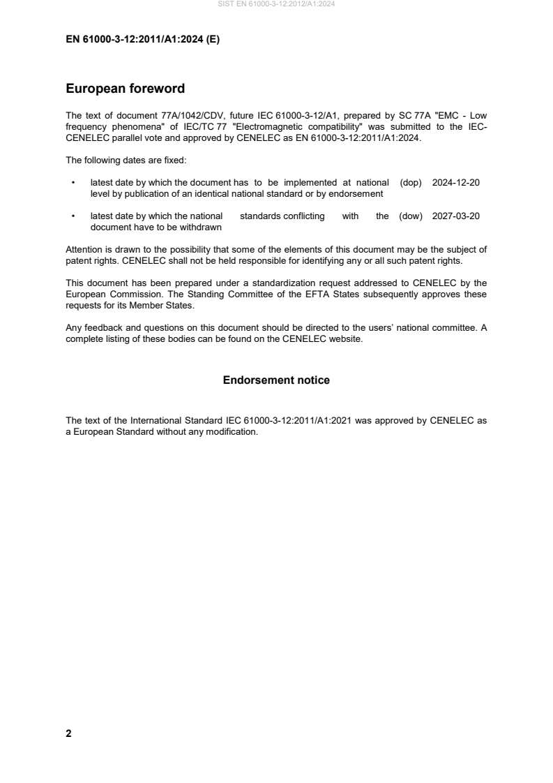 SIST EN 61000-3-12:2012/A1:2024 SIST EN 61000-3-12:2012/A1:2024 - Page 4 preview