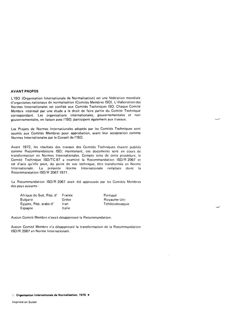 ISO 2067:1976 ISO 2067:1976 - Granulated cork — Sampling
Released:7/1/1976 - Page 2 preview