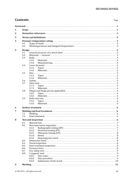 ISO 20602:2019 ISO 20602:2019 - Ships and marine technology — Check valves for use in low temperature applications — Design and testing requirements
Released:5/7/2019 - Page 3 preview