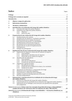 ISO 14091:2021 - Adaptation to climate change -- Guidelines on vulnerability, impacts and risk assessment - Page 3 preview