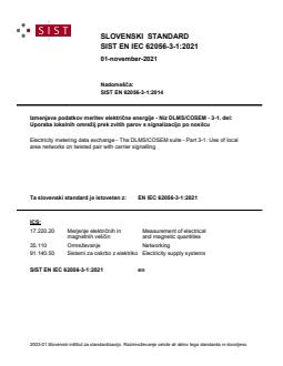 EN IEC 62056-3-1:2021 - BARVE - Page 1 preview