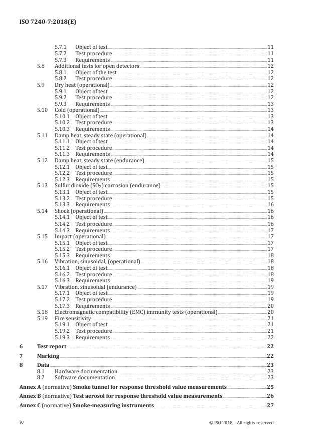 ISO 7240-7:2018 ISO 7240-7:2018 - Fire detection and alarm systems - Page 4 preview