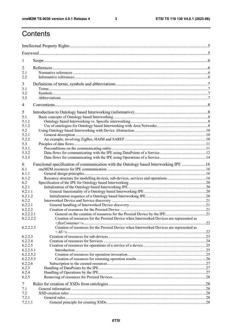 ETSI TS 118 130 V4.0.1 (2023-06) - oneM2M; Ontology based Interworking (oneM2M TS-0030 version 4.0.1 Release 4)
