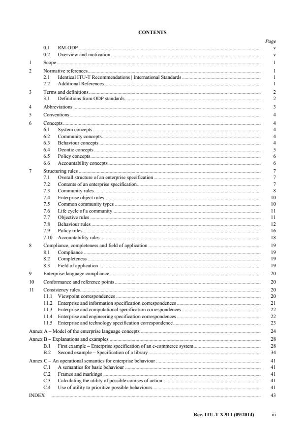 ISO/IEC 15414:2015 - Information technology -- Open distributed processing -- Reference model -- Enterprise language