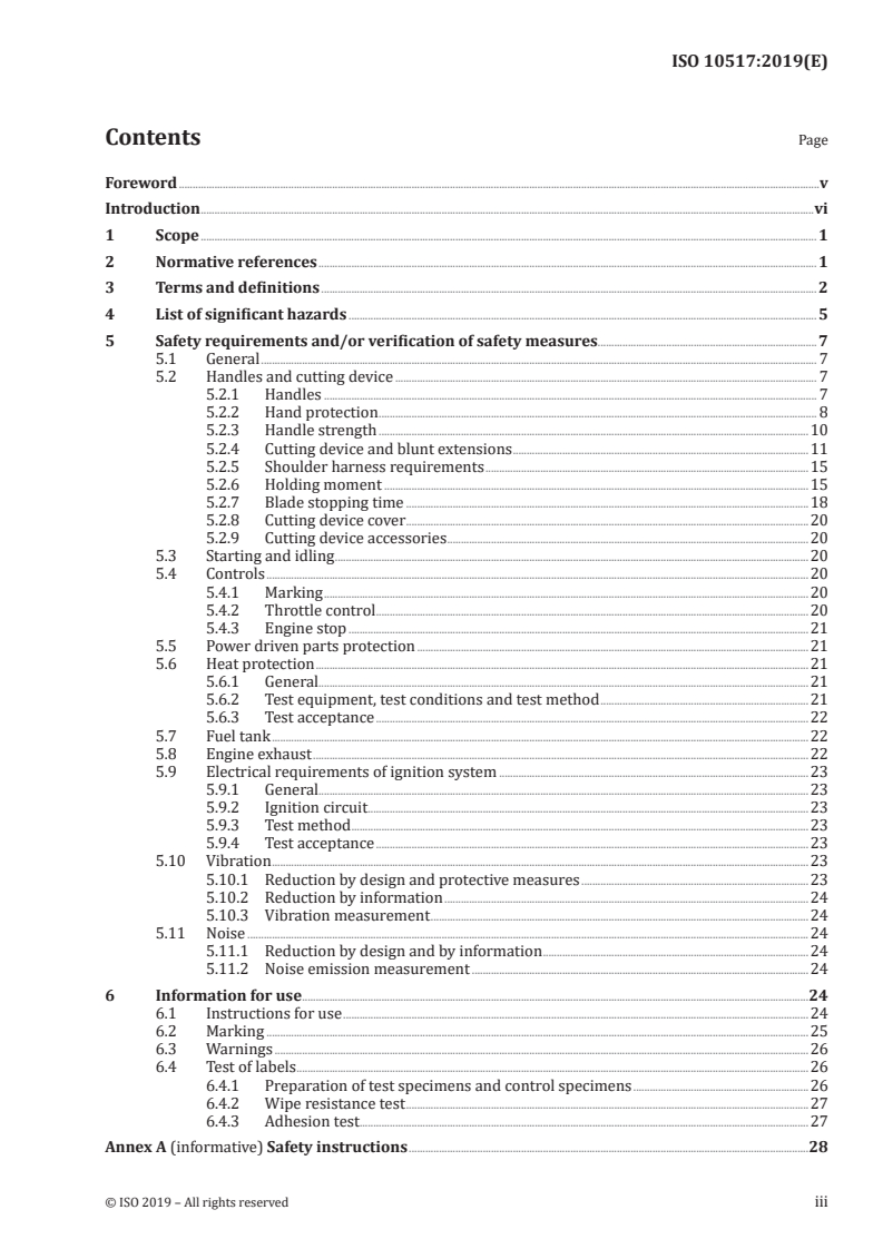 ISO 10517:2019 ISO 10517:2019 - Powered hand-held hedge trimmers — Safety
Released:2/5/2019