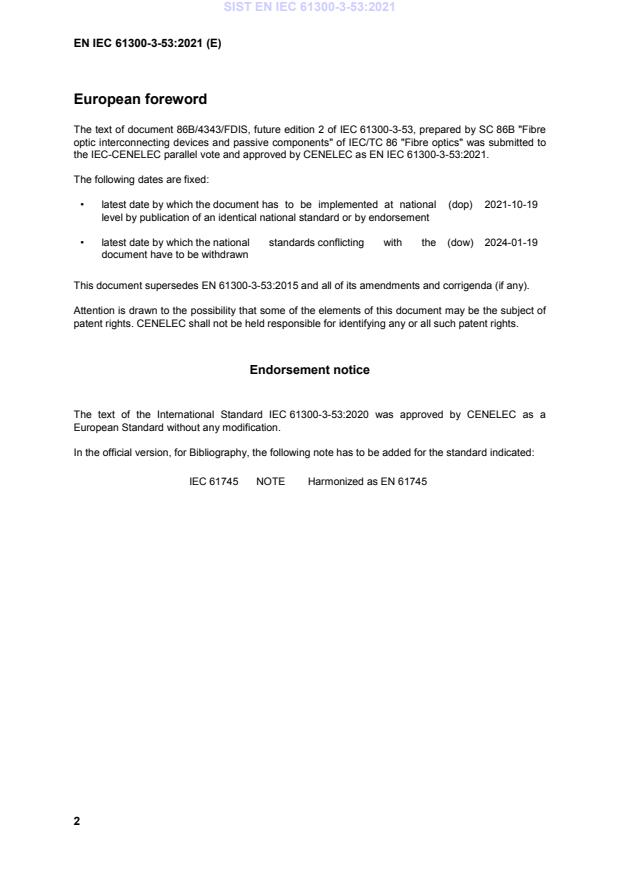 SIST EN IEC 61300-3-53:2021 SIST EN IEC 61300-3-53:2021 - BARVE - Page 4 preview