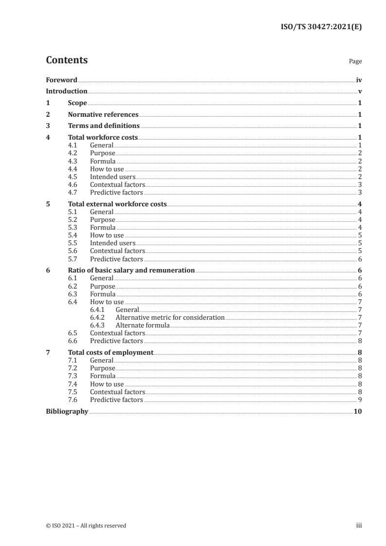 ISO/TS 30427:2021 - Human resource management — Costs metrics cluster
Released:3/23/2021