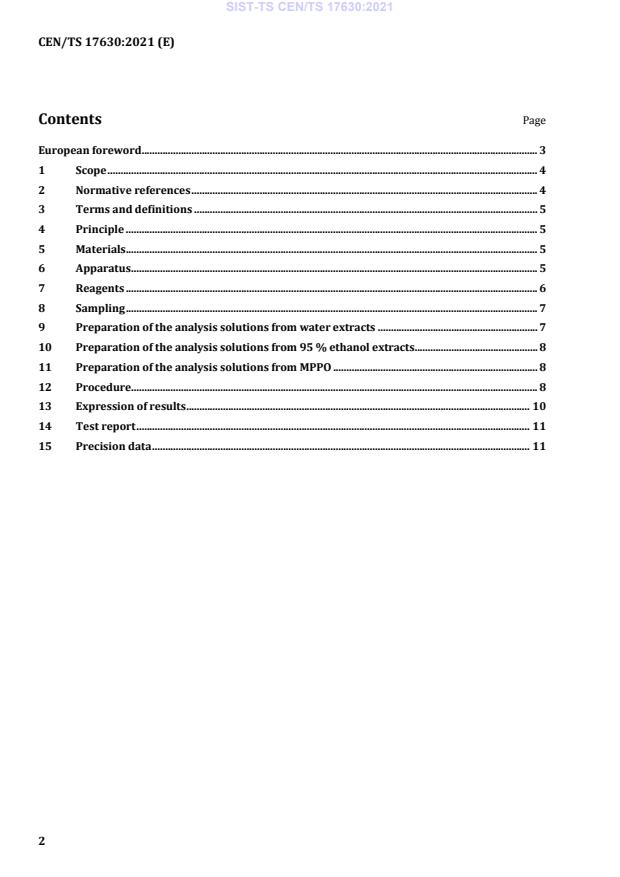 SIST-TS CEN/TS 17630:2021 SIST-TS CEN/TS 17630:2021 - Page 4 preview