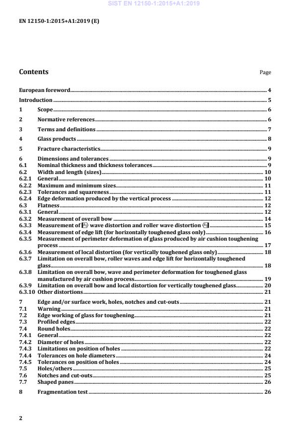 SIST EN 12150-1:2015+A1:2019 SIST EN 12150-1:2015+A1:2019 - Page 4 preview