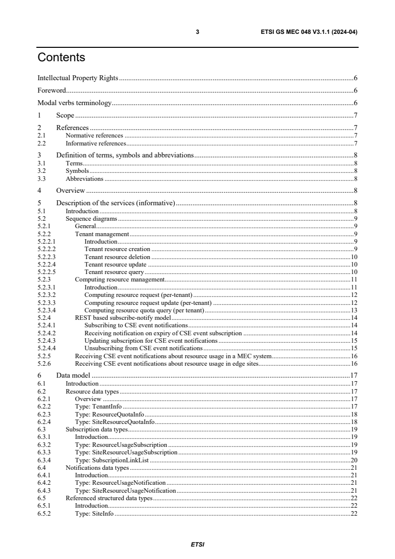 ETSI GS MEC 048 V3.1.1 (2024-04) - Multi-access Edge Computing (MEC); Enablement API for Customer Self-Service