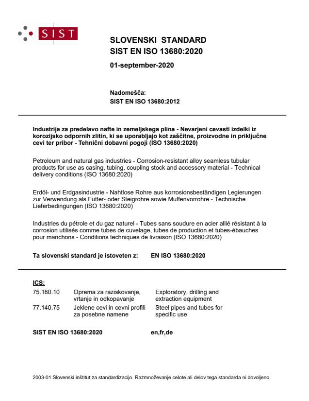 EN ISO 13680:2020 - BARVE na PDF-str 135,136,137,138