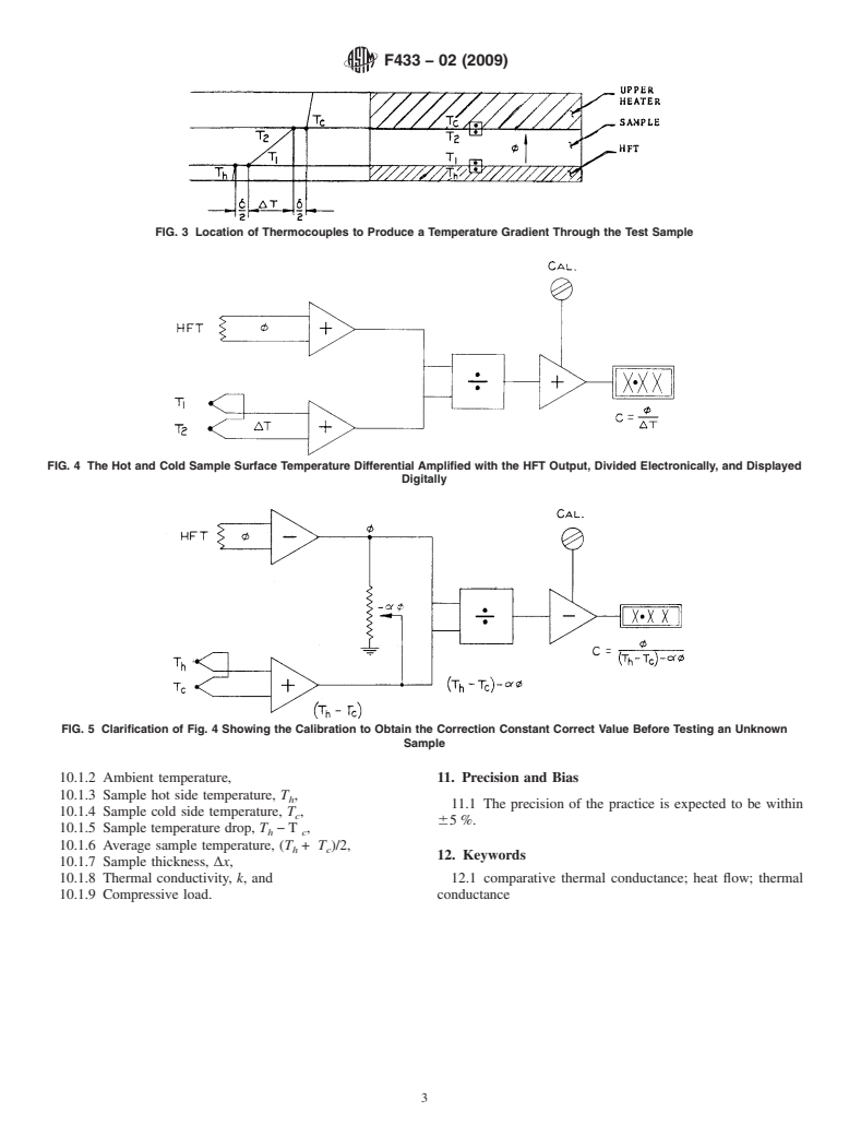 ASTM F433-02(2009) - Standard Practice for Evaluating Thermal Conductivity of Gasket Materials