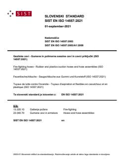 EN ISO 14557:2021 - Page 1 preview